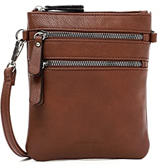 Emily & Noah Umhängetasche E&N Emma 60392 Damen Handtaschen Uni cognac 700