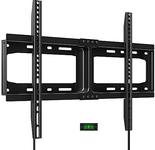 HOME VISION Heavy Duty Fixed TV Wall Bracket for Most 32-86 Flat Screens, Max VESA 600X400mm up to 165lbs/75kg, Universal Slim TV Mount, Space Saving HV8601
