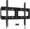 HOME VISION TV Wandhalterung, Feste Ultraslim Fernseher Halterung für 32-75 Zoll Flach & Curved Fernseher/Monitore, bis zu 75kg, max. VESA 600x400mm, Universal Fernsehhalterung für Wand