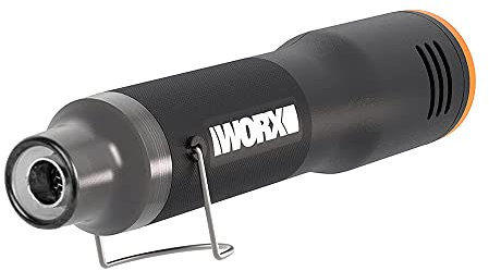 WORX Maker X Mini Heißluftgebläse, kabellos, 20 V – WX743.9 – 200 W (Lieferung ohne Akku, Hub und Ladegerät, Temperatur max. 260 °C)