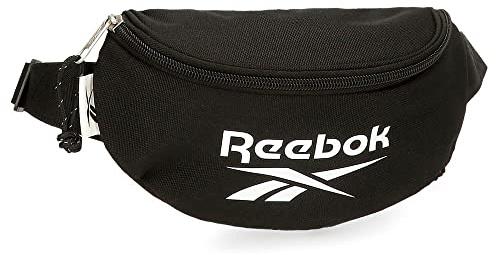 Reebok Boston Petit Sac Banane Noir 21,5x12x7 cms Polyester