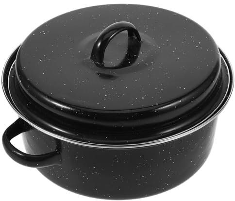 SEWOART Enameled Roasting Pan for Multi-function Kitchen Supplies for Baking and Daily Use Cooking Baked Sweet Potato Pot