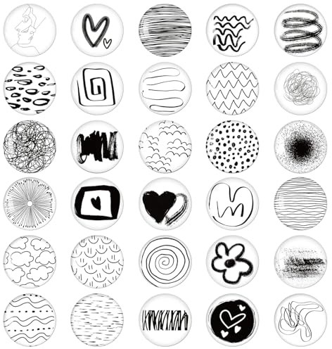 Binnan Juego de 30 Imanes para Nevera, Imanes Nevera Imanes Potentes, Iman Nevera Calendario Nevera Iman Magnets para Pizarra Magnetica Nevera, Oficina