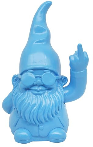 Lesser & Pavey Gnomes Home Decor Figurines & Ornaments For Home & Office | Decorative Home Accessories Statues For Indoor & Outdoor | Lovely Gifts for Women & Men Yoga Pose Blue