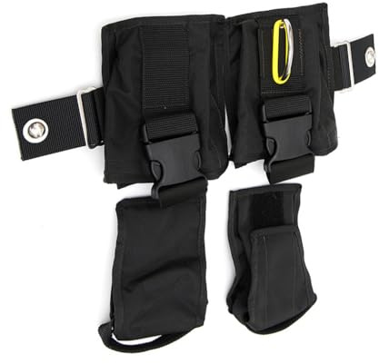 KBOLAE Bolsas de peso de repuesto para buceo, 3,2 kg, liberación rápida, profesional, resistente al desgaste, soporte técnico de buceo