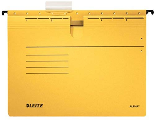 Leitz ALPHA Hängehefter/1984-15 gelb Inh.5
