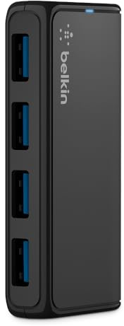 Belkin USB 3.0 4-Port SuperSpeed Hub for Laptop & PC