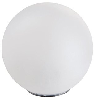 Dehner Sfera a energia Solare, Ø 40 cm, Effetto Vetro, Bianco