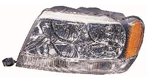 Halogen Scheinwerfer Hauptscheinwerfer Frontscheinwerfer rechts HB3/HB4 mit Steckdose für Model Grand Cherokee II WJ WG