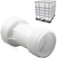 mizikuu IBC Tank Extension Hose, IBC Tank Accessories S60 x 6 with PVC Seal IBC Tank Fittings Coarse Thread Extension Spacer IBC Container Accessories for IBC Water Tank Rain Barrel Tap