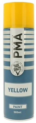 PMA YELLOW FAST-DRYING SPRAY PAINT 500ML