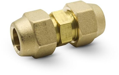 DOJA Barcelona | Union Aire Acondicionado | 1/2 | Pack 1 | Tuerca Frigorifica + SAE-M | Kit de Instalación Con Tuercas + Tubo | Herramientas Para Aireación