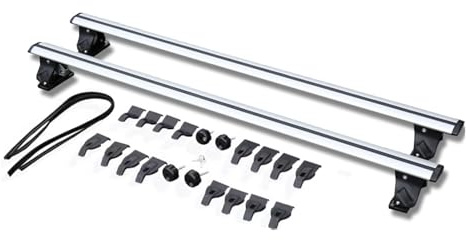 Bacas personalizadas Para Chevrolet Para Cruze 4 Puertas Portaequipajes De Techo Con Cerradura Barras Transversales Para Sedán Barras Portaequipajes(Plata)