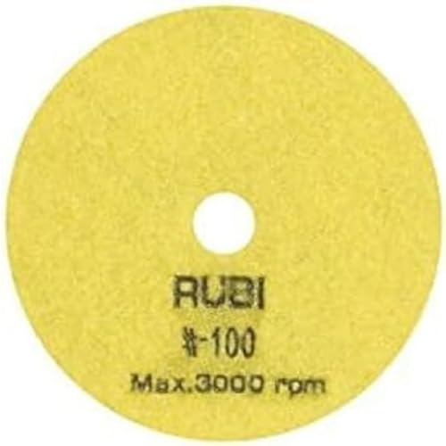 Rubi - Disco Diamante Para Pulir Seco Ø100 Mm - Grano #100 (62971)