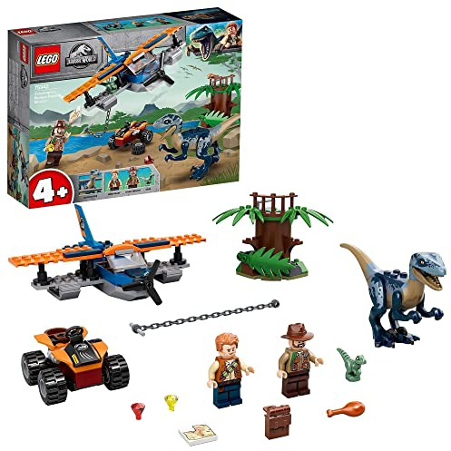LEGO Jurassic World Velociraptor: Biplane Rescue Mission - 75942