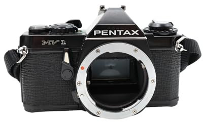Pentax Kamera Asahi MV 1 analoge Spiegelreflexkamera SLR Kamera Body schwarz