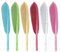 JTKREW 6 pcs Feder Gel Tintenroller Schöne Feder Persönliches Briefpapier Kreatives Büro Gel Tintenstift Mädchen Damen Büro Schulbedarf
