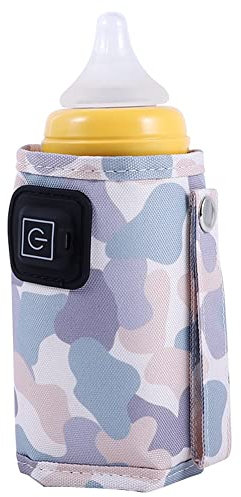 NATHA Universal USB Milk Water Warmer Travel Stroller Insulated Bag Portable Baby Nursing Bottle Heater