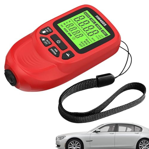 Mimoqk Lackdickenmessgerät, Lackdickenmessgerät,Automatische Beschichtungsmessgeräte - Lackmessgerät für den Automobilbereich, Messgerät