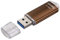 Hama 16GB USB-Stick USB 3.0 Datenstick (70 MB/s Datentransfer, USB-Stick mit Öse zur Befestigung am Schlüsselring, Speicherstick, Memory Stick mit Verschlusskappe, z. B. für Windows/MacBook) Bronze