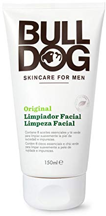 Bulldog Skincare For Men Original Limpiador Facial - Limpiador, Blanco, 150 ml (Paquete De 1)