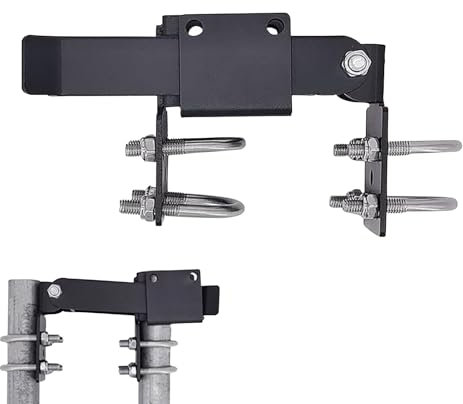 Cerradura de malla de alambre, pestillo resistente para malla de uso intensivo - bricolaje y jardín para uso firme residencial comercial industrial