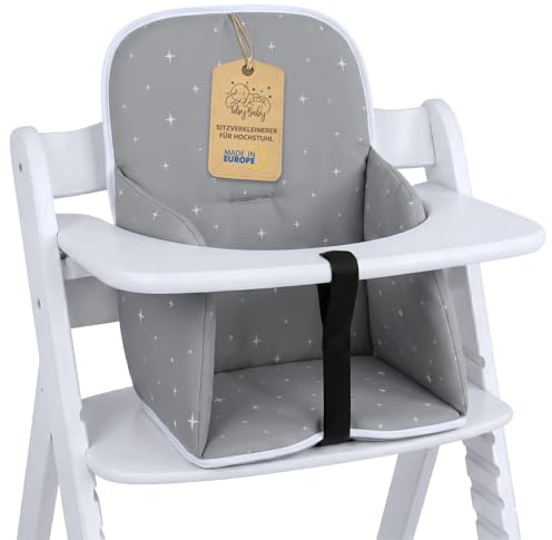 Copri seggiolone pappa universale - copriseggiolone bambino e bambina cuscino imbottitura riduttore per Hauck e Stokke sedia con un rivestimento impermeabile stabile Galassia