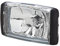HELLA 1NB 010 951-101 Halogen/FF-Nebelscheinwerfer - Comet FF 450 - 24/12V - rechteckig - Anbau - glasklare Streuscheibe - Lichtscheibenfarbe: glasklar - links/rechts