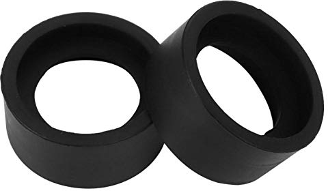 2 Stück 36 mm Durchmesser Gummi Okularabdeckung Okularschutz Mikroskopzubehör für biologisches Stereomikroskop Teleskop (Schrägwinkel/Flachwinkel)(KP-H2 Flat Angle)