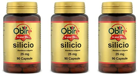 Obire Silicio Organico 90 compresse (pack 3 pezzi) - rinforza ossa unghie denti