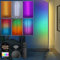 Hzitcigm Lampadaire D'angle LED, WiFi RGBCW Lampadaire sur Pied Réglable Lampe sur Pied Fonctionne avec Alexa/Google Home, Musique Sync 16 Millions Couleurs Moderne Lamp pour Salon Chambre
