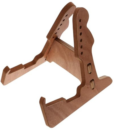BESTonZON Massiver Holz-gitarrenständer Mit Verstärktem Boden Universeller Stabiler Instrumentenhalter Für Akustikgitarre Bass Ukulele Platzsparend Langlebig Geeignet Für Verschiedene Musikt