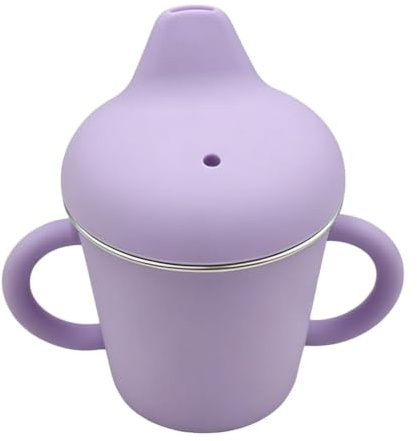 Barnmugg Sippy Cup 200 ml Återanvändbar Skållningssäker | Viktad Sugrörsmugg för Barn Pojkar Flickor Hemma Utomhus Förskola