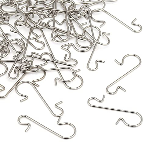 Haken für Weihnachtskugeln, Haken für Weihnachtsdekoration, zum Aufhängen von Weihnachtsbäumen und zum Aufhängen von zarten Weihnachtskugeln