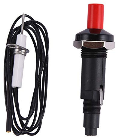 Povhhee Piezo Allume-feu électrique avec câble 1000 mm Long bouton de cuisine Briquet pour four