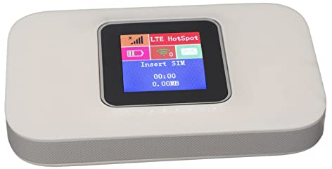 KIMISS Hotspot 5G WiFi Portatile Hotspot Wi-Fi 5G ABS Pocket 4G WiFi 300Mbps Plug And Play Slot per Scheda SIM 4G USB WiFi Portatile per L'Europa Home Business
