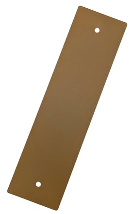 Placca cieca 185 mm copri foro avvolgibile motore tapparella avvolgitore (Bronzo)