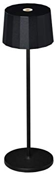 Konstsmide USB-Tischleuchte Positano | schwarz | verstellbare Lichtfarbe | integrierte Dimmfunktion | 7813-750