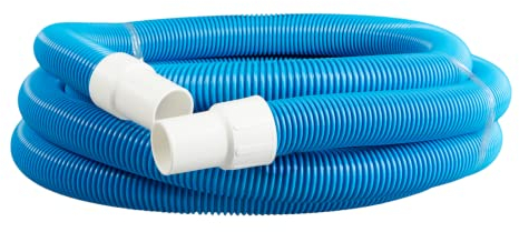 Tuyau de piscine en EVA avec manchons fixes/rotatifs DN 38 mm – 15 m | Nettoyage de piscine | Fabriqué en Allemagne