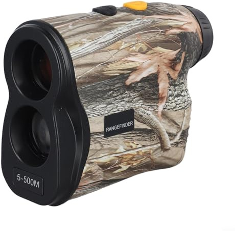 Jayruit Télémètre de Chasse Grossissant x 6, Mesure de Distance 5 à 500 m, Lentille Multicouche, Compact et Léger