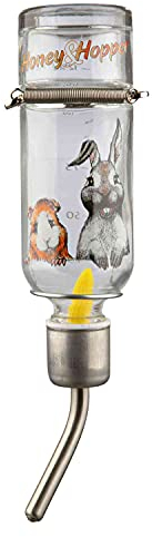Trixie 60445 Honey & Hopper Kleintiertränke, Glas, 125 ml