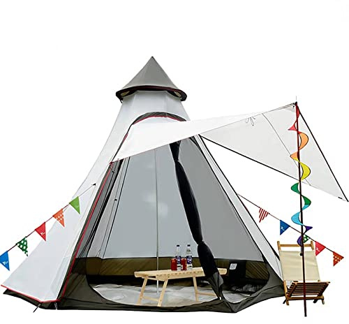 12'x10'x8'Dome Camping Tent 5-6 Person 4 Season Double Layers Waterproof Anti-UV Windproof Tents Family Outdoor Camping Tent