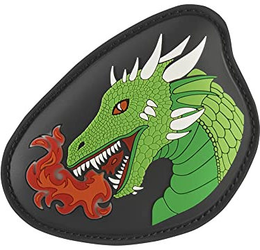 Step by Step Magic Mags Flash „Mystic Dragon Zion“, Drache, mit Leuchteffekt, als Ergänzung für den Schulranzen oder Vorschulrucksack