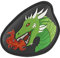 Step by Step Magic Mags Flash „Mystic Dragon Zion“, Drache, mit Leuchteffekt, als Ergänzung für den Schulranzen oder Vorschulrucksack