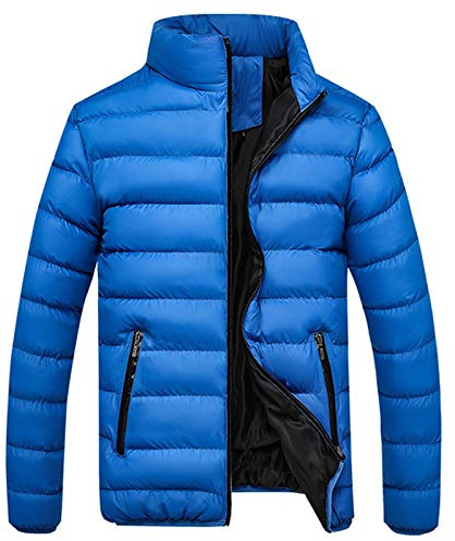 Genérico Abrigo con capucha Hombre Invierno, Chaquetas de Algodón Acolchado Chaqueta cremallera Casual Moda Deportiva Jacket outwear Sudadera plumas caliente Cazadoras Calor Grueso Parka