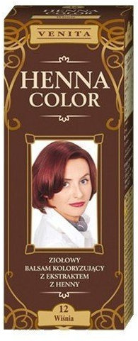Venita Henna Color Haarfärbemittel, 12 Kirsche, 75 ml