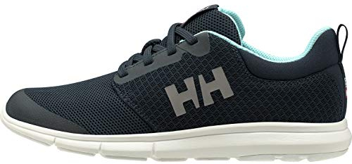 Helly Hansen Sailing and Watersport, Náuticos Mujer, Azul (Marineblau/Gletscherblau/Gebrochenes Weiß), 42 EU