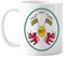Togo Afrika National Emblem Tasse Keramik Kaffee Porzellan Tasse Geschirr