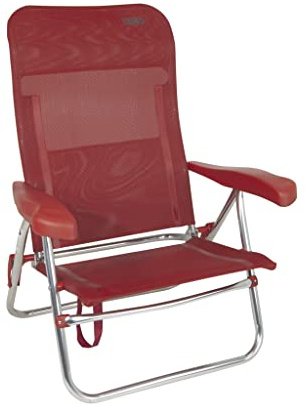 Crespo - Silla de Playa AL/205 Roja