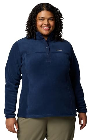 Columbia Benton Springs 1/2 Snap Pull Over 2, Pull Over in pile Donna, Collegiate Blu Navy, S